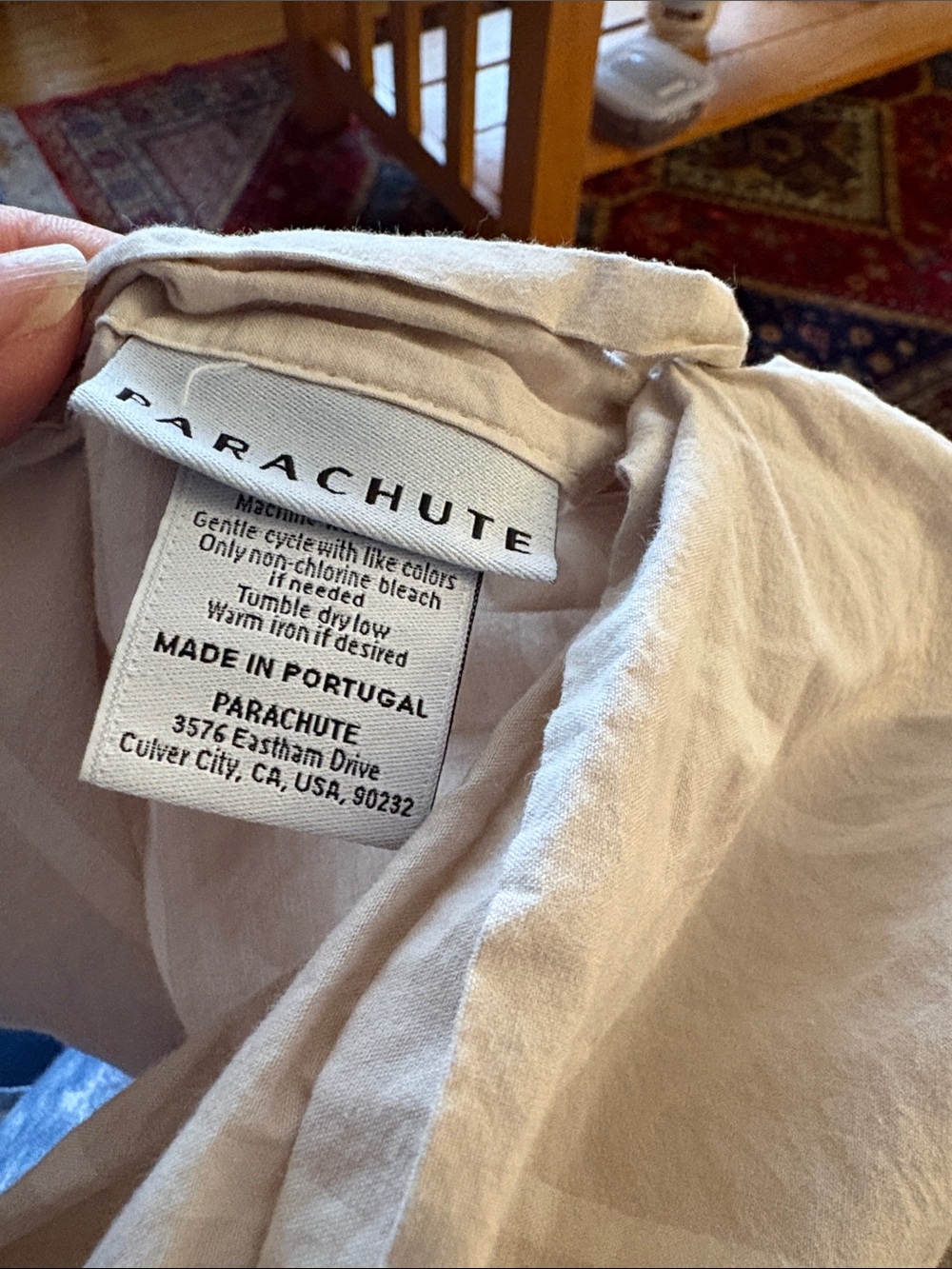 Parachute Light Beige Button-Up Shirt